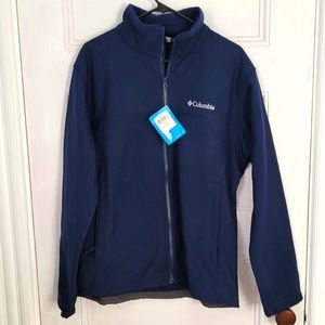 Columbia Men's Navy Mt Village Softshell Jacket - NWT